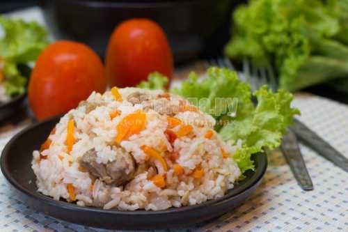 Рецепты риса с мясом  в мультиварке, секреты